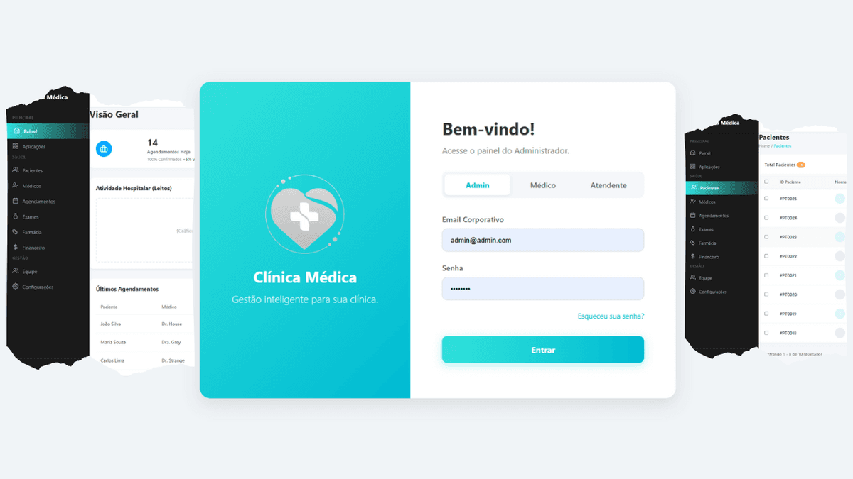 ClinicaMedica Admin Web