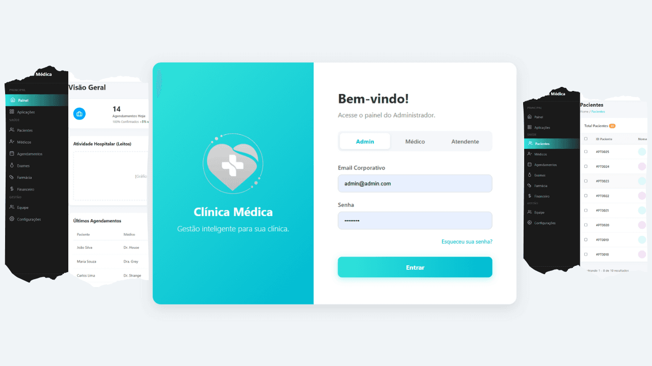 ClinicaMedica Admin Web