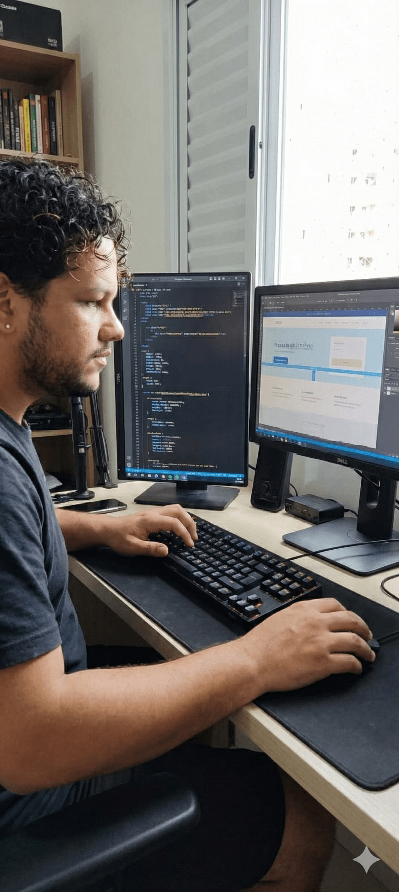 Maestro regendo com energia